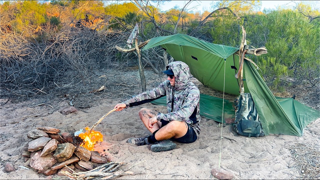 3 Days Alone Australia - Bushcraft Camping & Foraging For Food, Water, Fire, Shelter