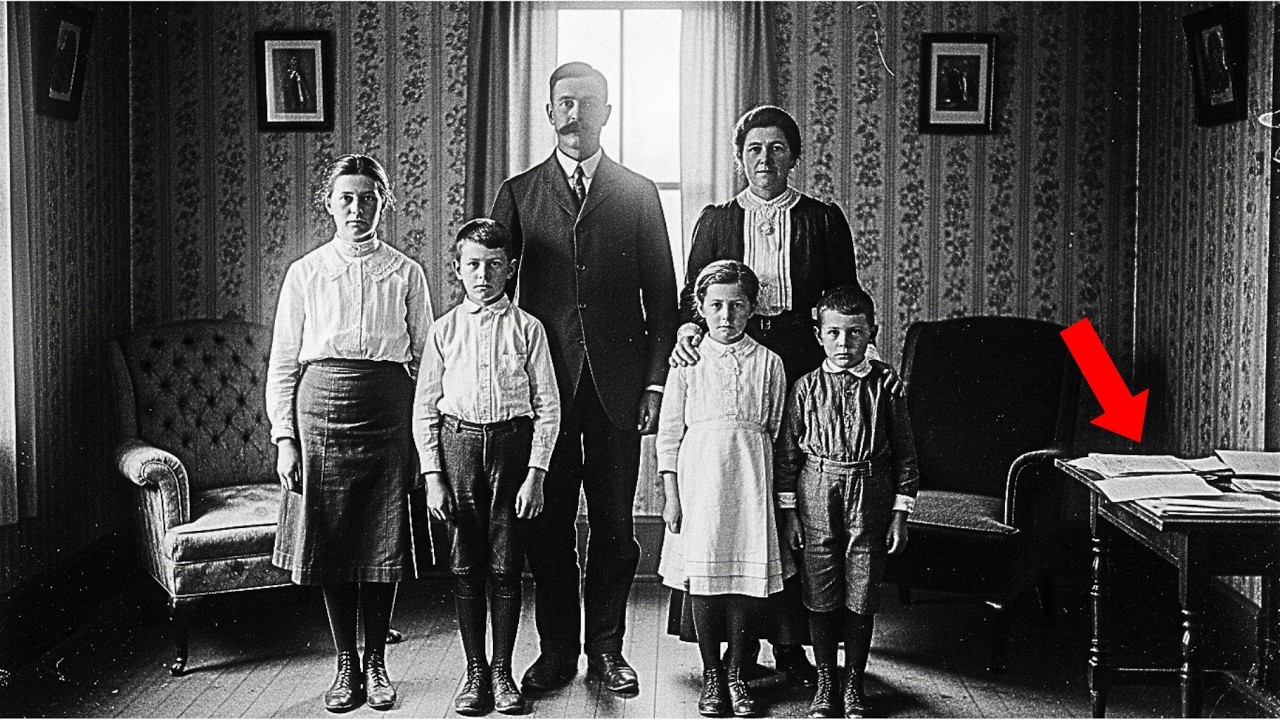 1910 Family Photo Found — Historians Pale When They Zoom In