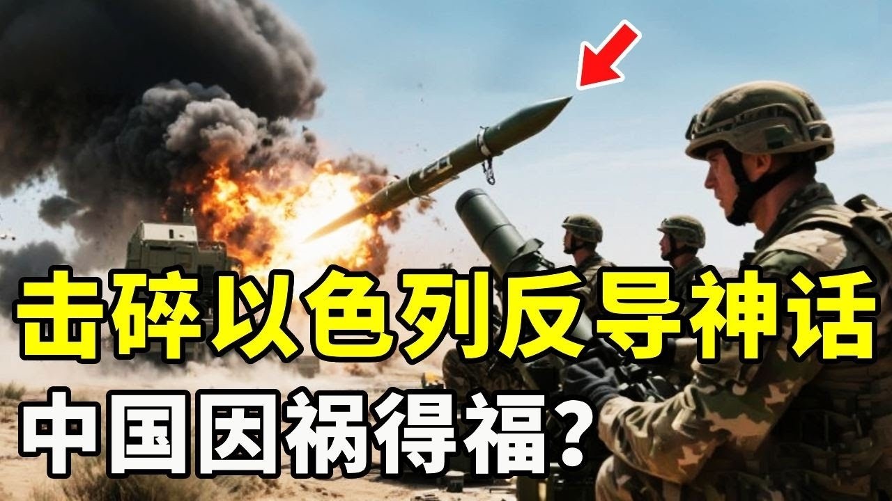 这次的中东战争，以色列反导神话被击碎，中国被“忽悠”因此因祸得福？#科学教育 #科普知识 #科学普及