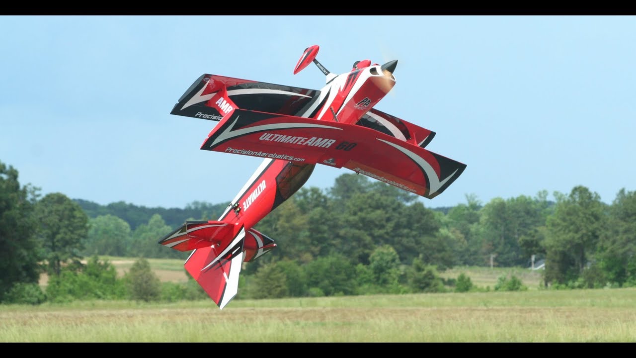 Precision Aerobatics Ultimate AMR 60 flown by Alex Fredrickson!