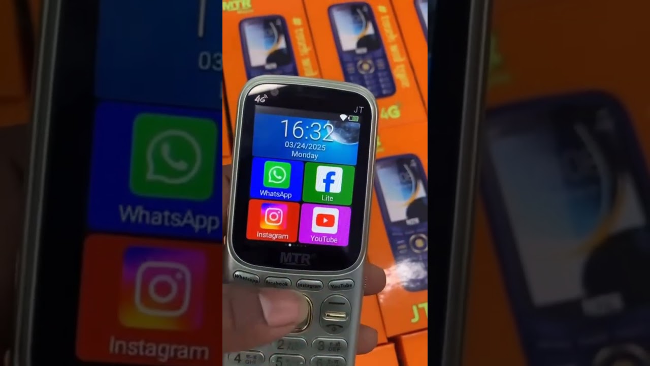 keypad mobile MTR 4G handset jio  Sim supported #YouTube #Facebook #Instagram supported#varl