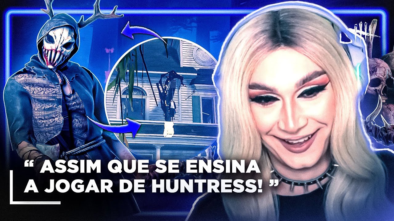 aprenda a JOGAR e virar main HUNTRESS assim! 🪓 | MANDY MESS CORTES