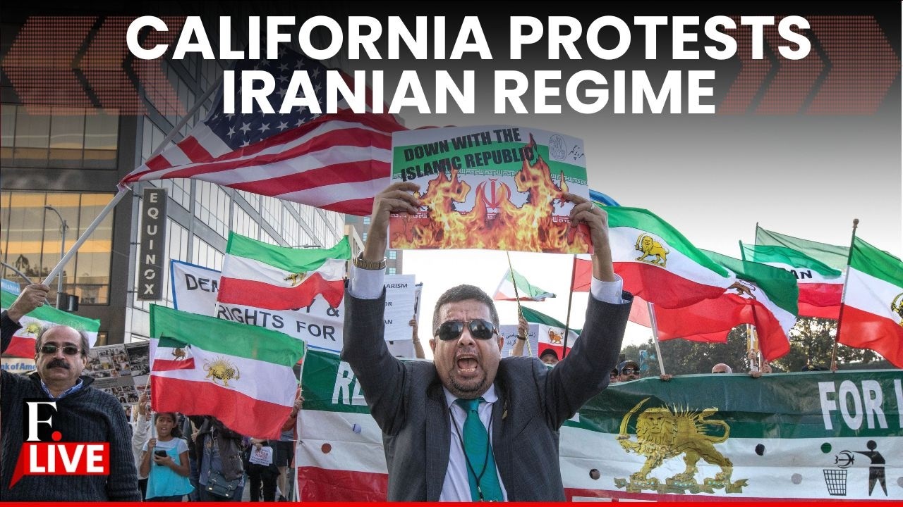 LIVE: California Protests Against Iranian Regime After US Iran Reach Peace Deal | Iran War