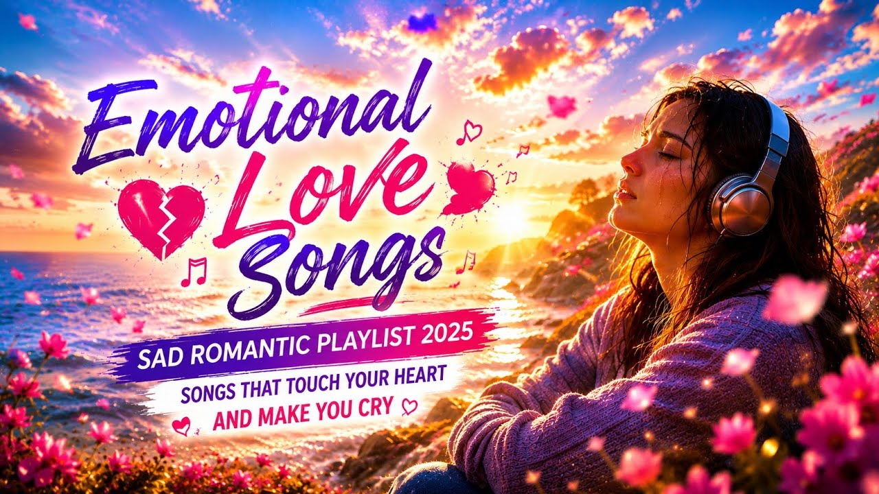 Emotional Love Songs 💔 Sad Romantic Playlist 2025 | Songs That Touch Your Heart and Make You Cry