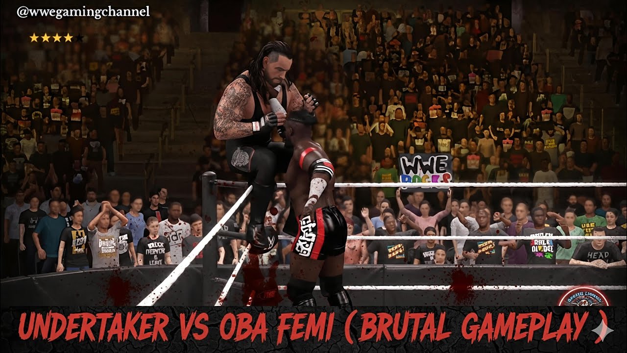 OBA FEMI vs THE UNDERTAKER – Brutal Destruction! ⚰️🔥 WWE 2K Gameplay #wwegameplay #wwe2k26 #wwe 