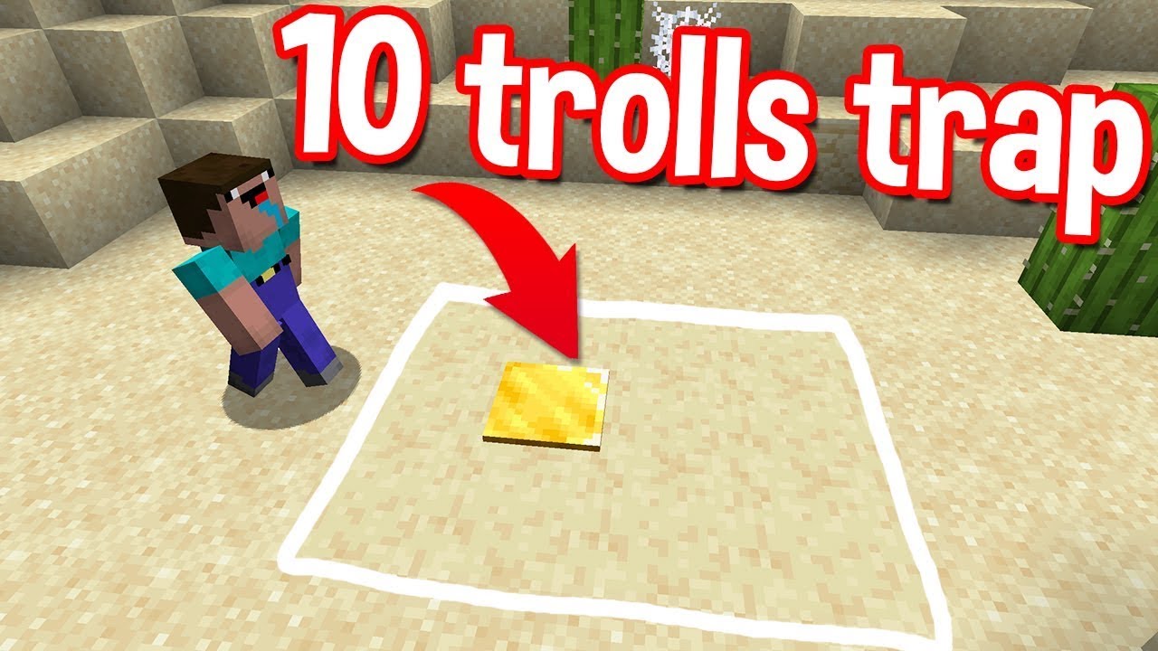 BEST 10 ONLINE TRAPS IN MINECRAFT BY SCOOBY CRAFT PART 8 COOL