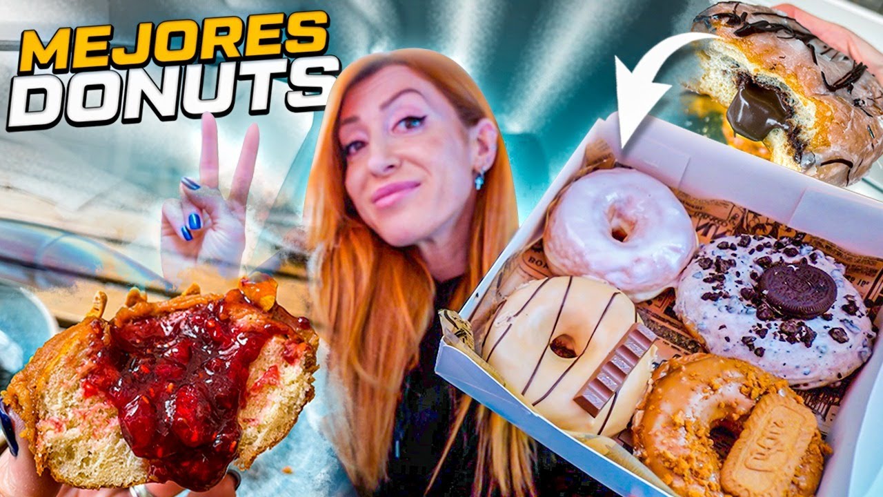 RUTA COMIENDO los MEJORES DONUTS DE VALENCIA