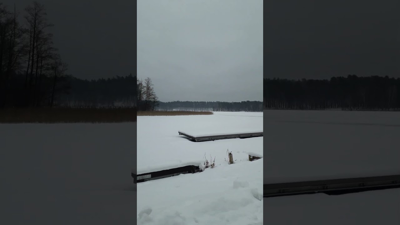 Mazurska Pętla Rowerowa 2026-01-24 Ruciane-Nida, Jezioro Nidzkie, Promenada, Plaża Miejska 