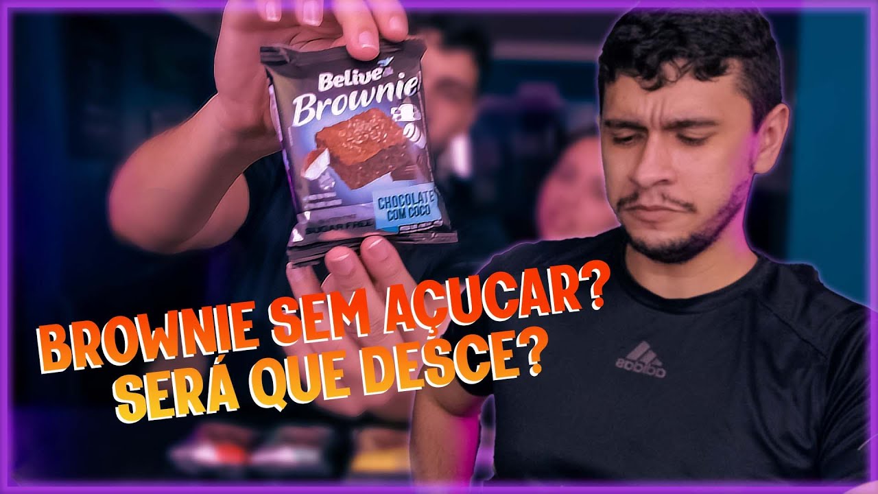 Experimentamos o brownie da  Believe be free | Será que é gostoso?