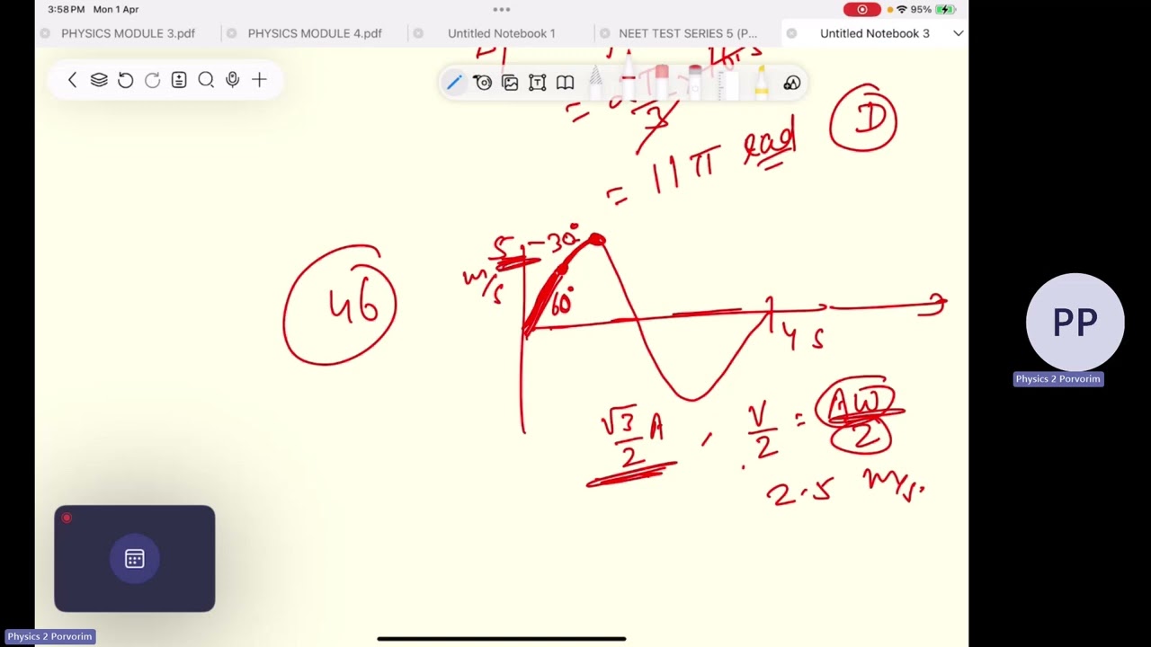 PHYSICS NEET TEST SERIES 4 DISCUSSION PART 3