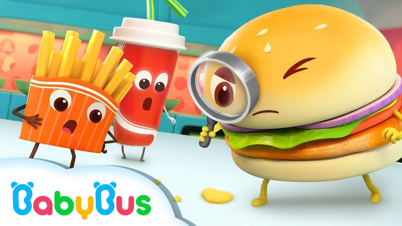 🍔 Sandwich-ul detectiv 🧀 Cine a furat brânza? - Cântece BabyBus în Română