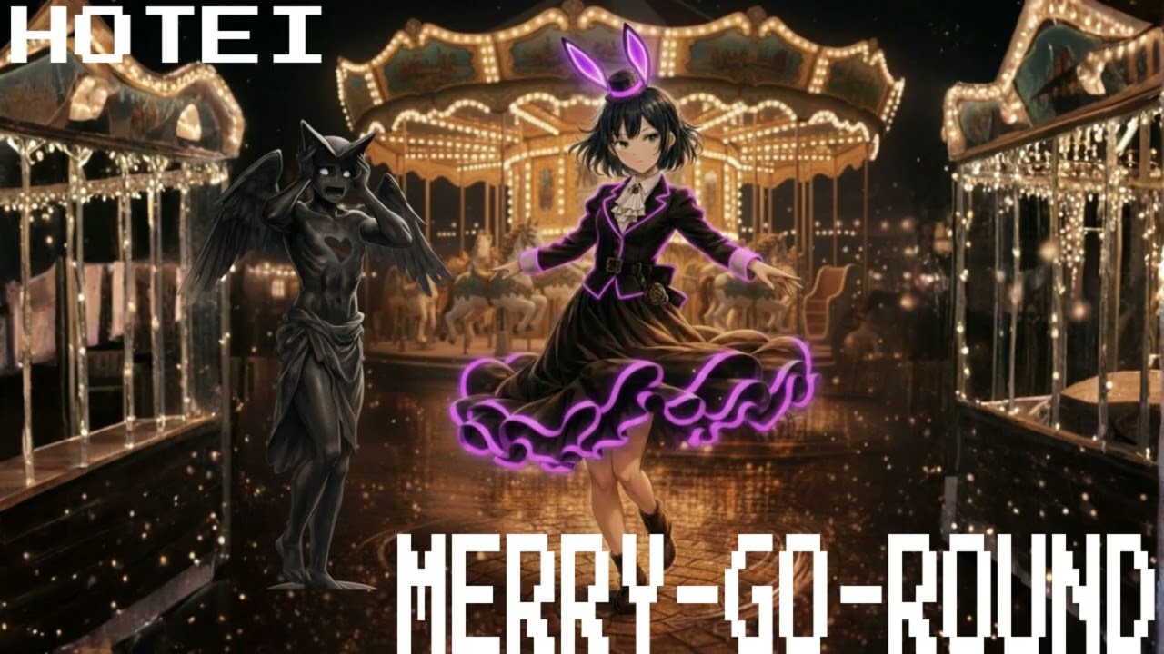 MERRY-GO-ROUND - 布袋寅泰｜電波系Kawaiiラビットポップ【洗脳EDM】HOTEI AIが歌ってみた｜Retro japanese music(メリーゴーランド)