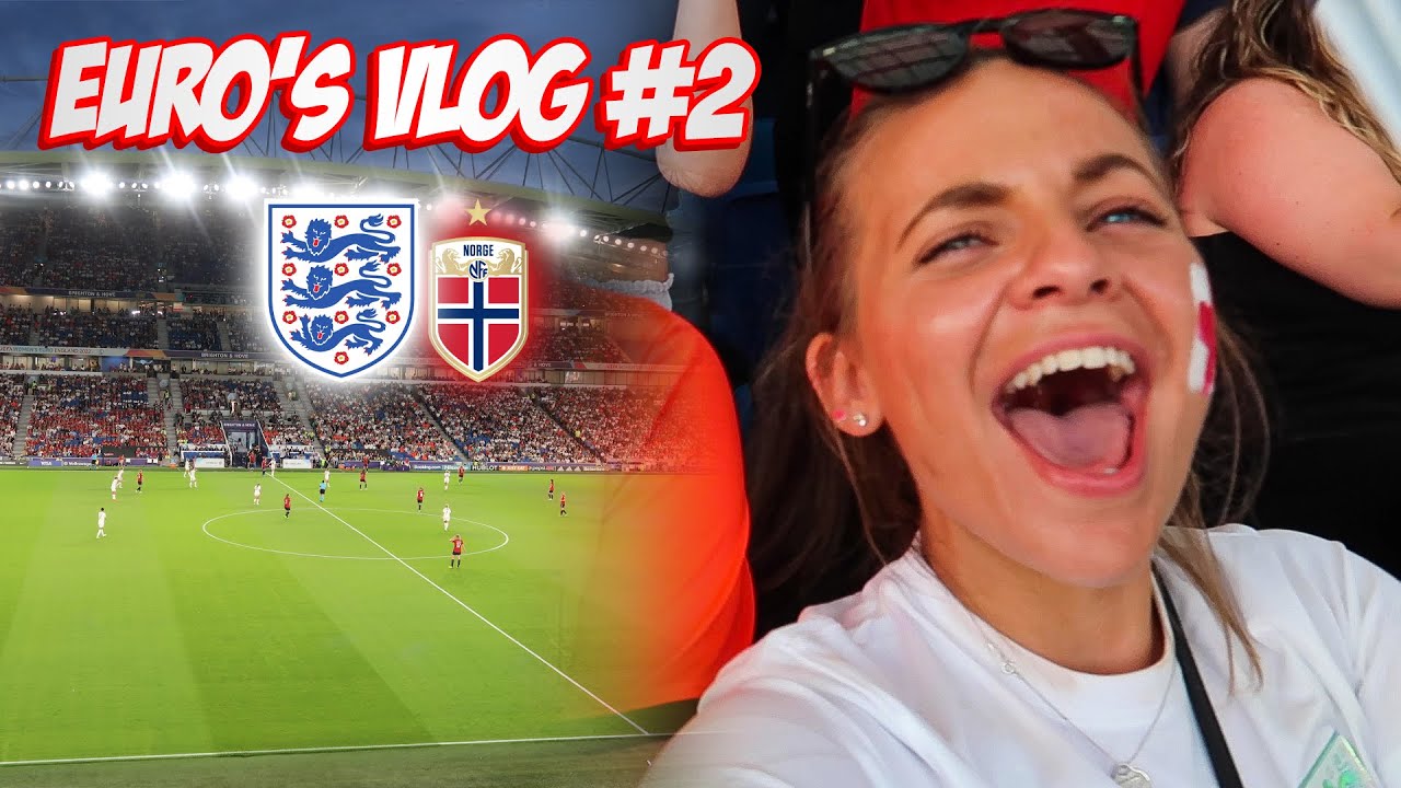 England THRASH Norway 8-0 (Fans POV) | WOMEN'S EUROS 2022 VLOG