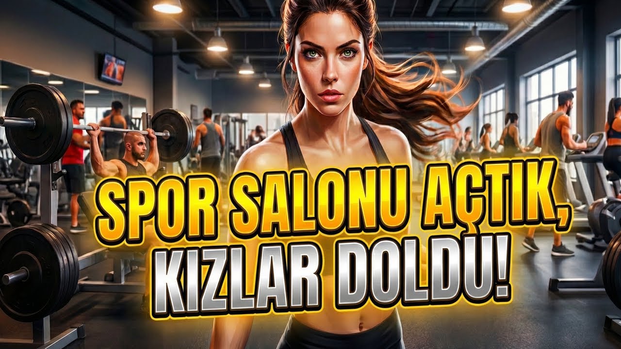 KIZLAR SIRAYA GİRDİ! Şehrin En Çapkın Salonunu Kurduk | Gym Manager #simülasyonoyunu