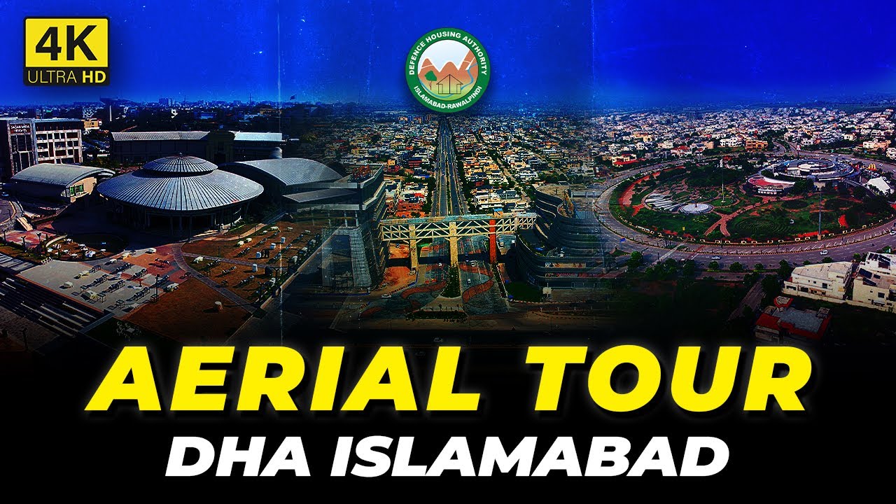 🔥Unseen 4K Drone Views of DHA Phase 2 Islamabad