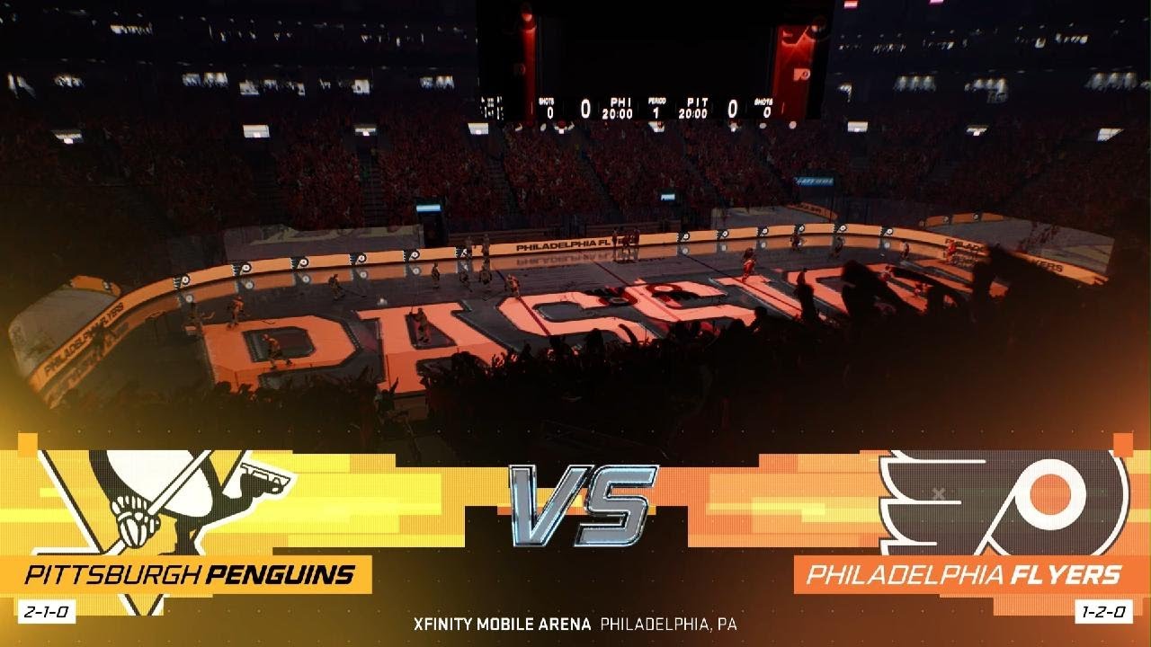 NHL 26 - Penguins at Flyers (Eastern Conference rd 1 game 4) - PS5 gameplay