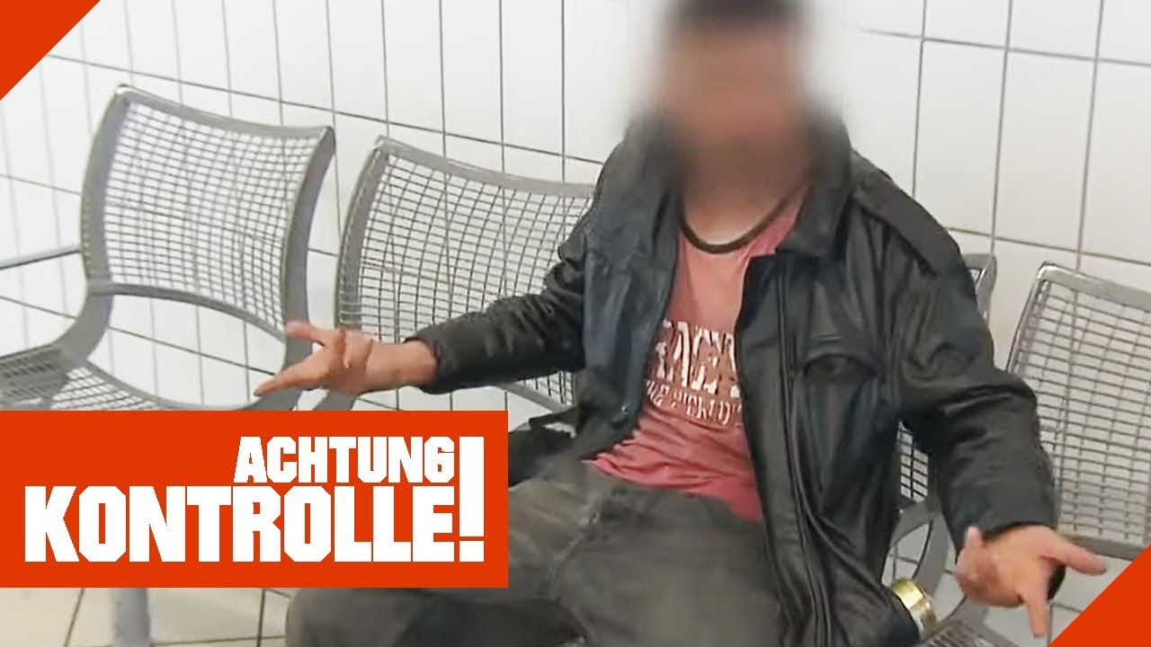 Betrunkener S*xualtäter am Bahnhof: Lässt die Polizei ihn laufen? | Achtung Kontrolle | Kabel Eins