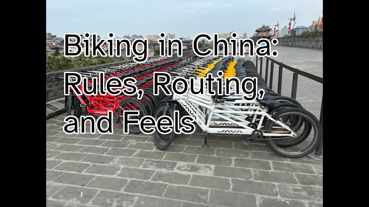 What does it feel like to bike in China? Plus: the rules and routing apps