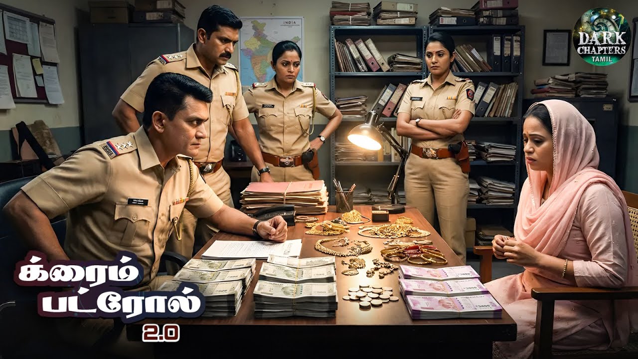 காவல்துறையினர் முகத்திற்குப் பின்னால் மறைத்து கோடிக்கணக்கான மதிப்புள்ள குற்றத்தைச் செய்தனர். | Crime