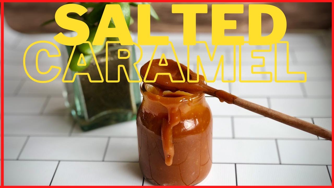 Receta SALTED CARAMEL | SALSA DE CARAMELO  SALADO PARA DRIP CAKES
