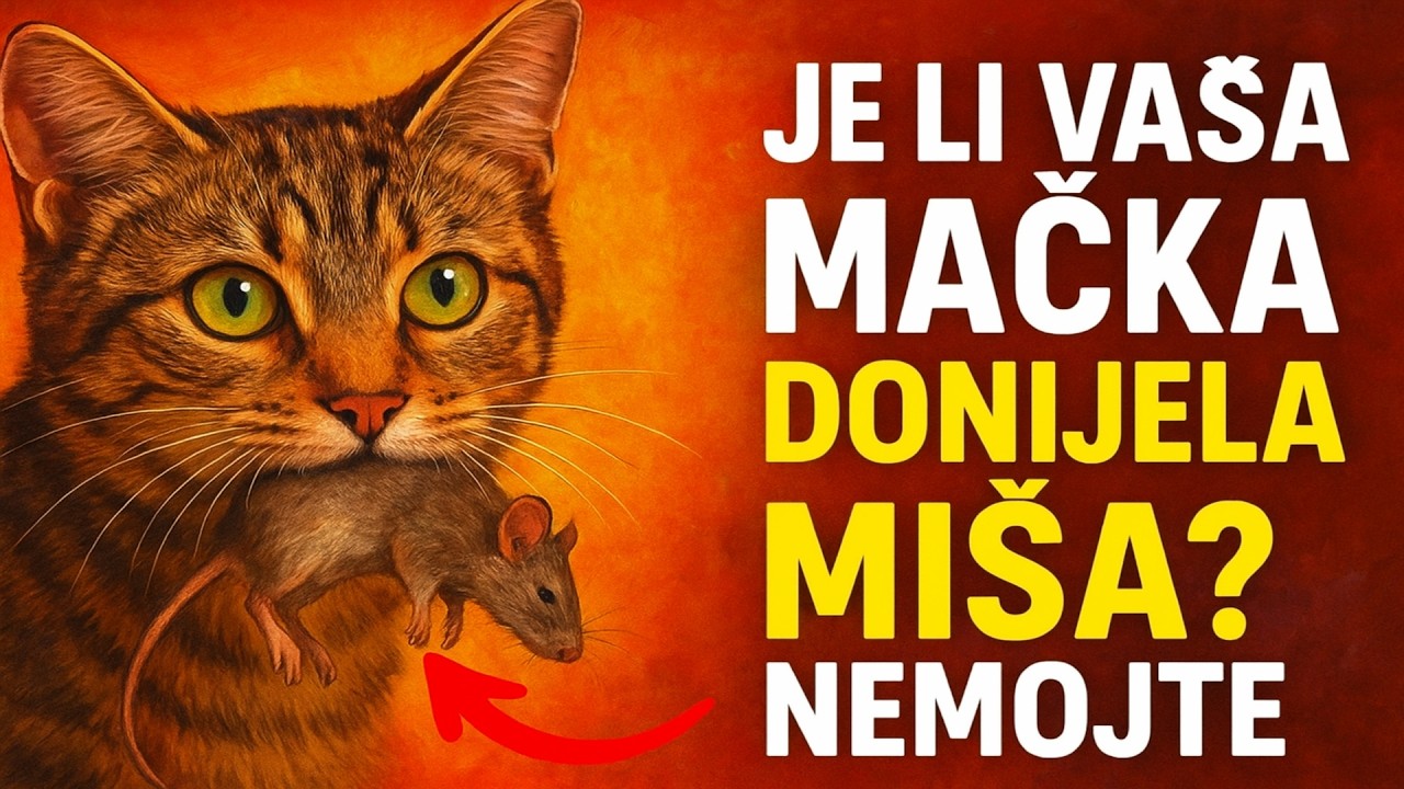 Je li vaša mačka donijela miša? NEMOJTE napraviti ovu ključnu grešku!