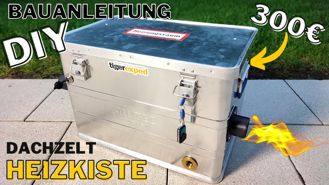 Dachzelt Heizkiste selber bauen | Bauanleitung | 5KW China Standheizung