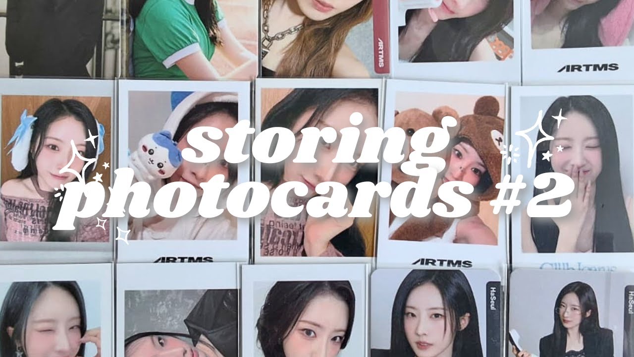último vídeo de photocards de 2025 (loona & artms) ♡ storing photocards #2