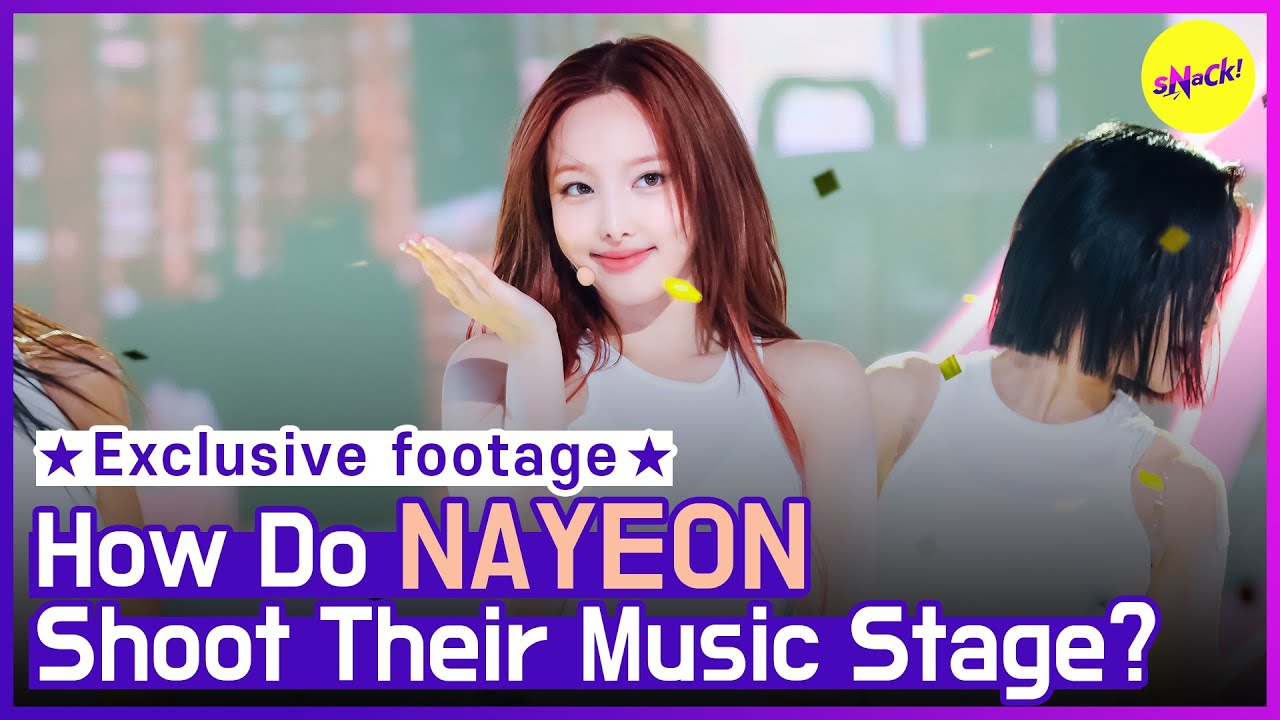 [ЭКСКЛЮЗИВ] Как NAYEON снимают свою музыкальную сцену? (АНГЛ)