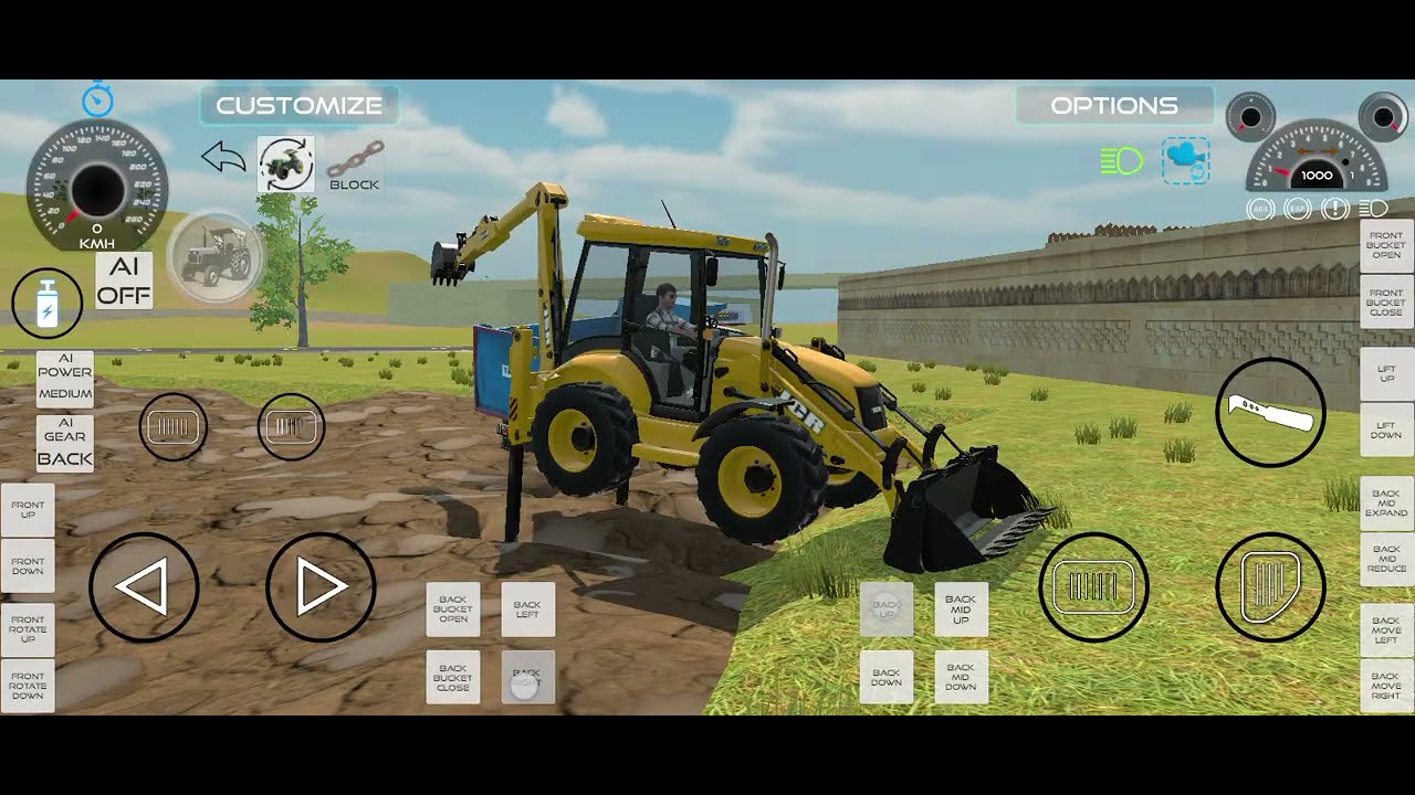 JCB game video 🎮😱 #_game🚧