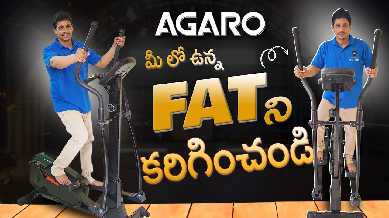 AGARO Alpha Magnetic Crosstrainer Unboxing Telugu