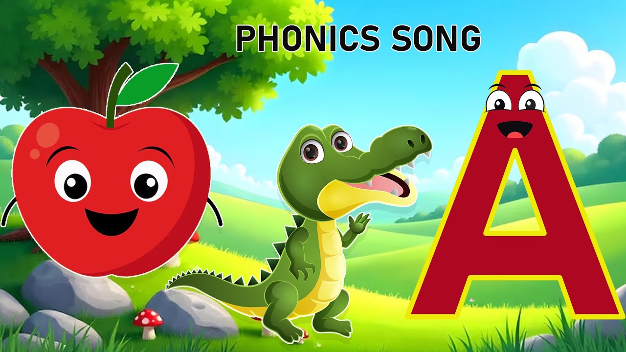 ABC Song for Kids | Phonics Learning A–Z with Cute Objects