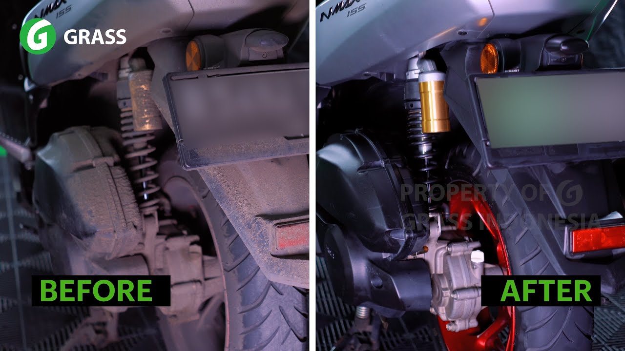 ASMR VIDEO : TUTORIAL CUCI MOTOR TANPA SENTUH KOTORAN BERBULAN-BULAN/ SETELAH PERJALANAN JAUH