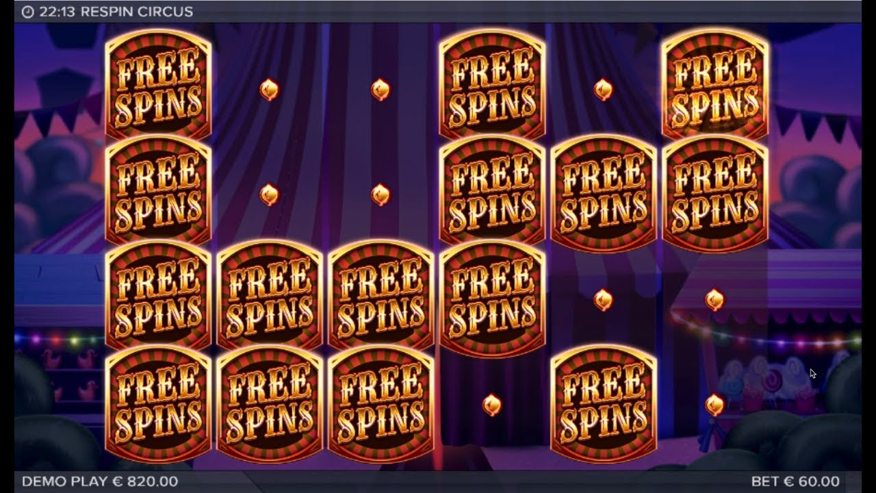 Respin Circus Bonus Feature (Elk Studios) (DEMO)
