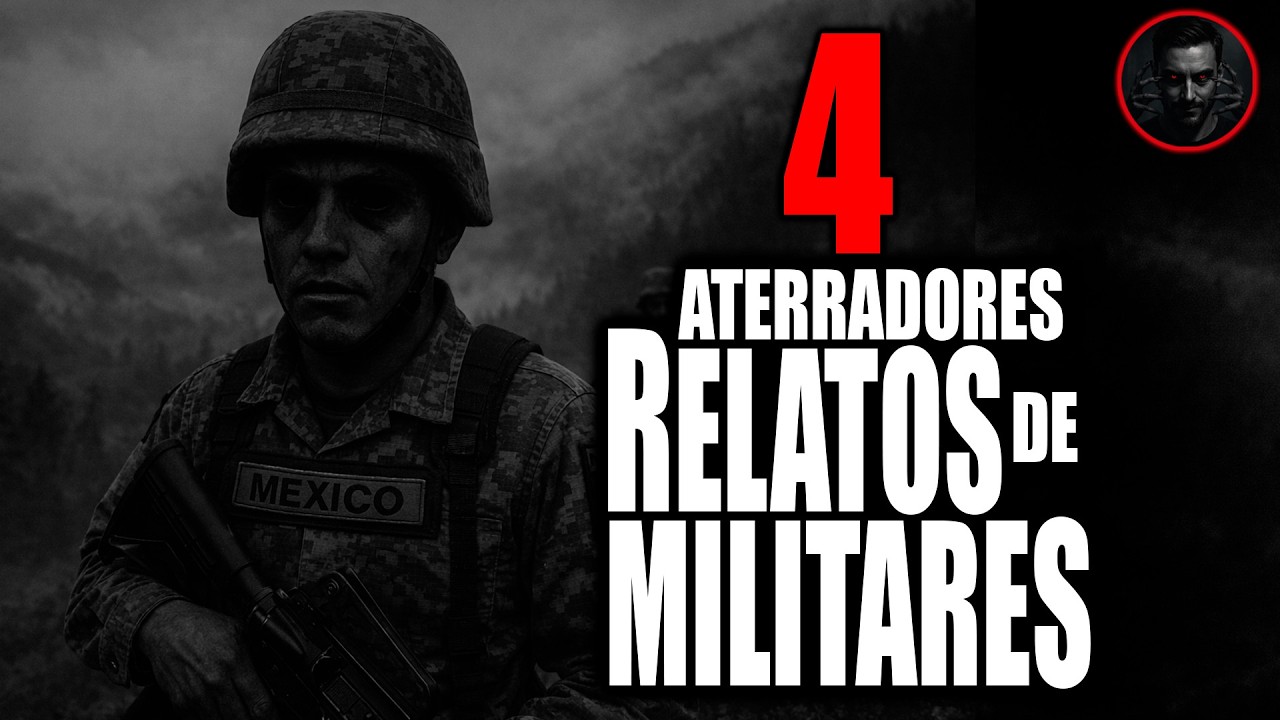 4 ATERRADORES RELATOS DE MILITARES | Historias Reales de Terror en el Ejército