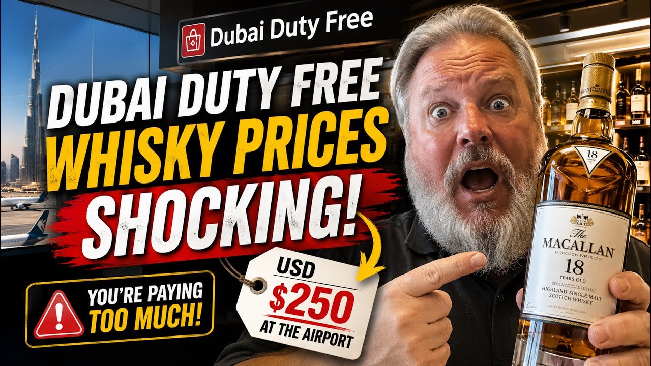 Dubai international airport Duty free whisky shopping 2026