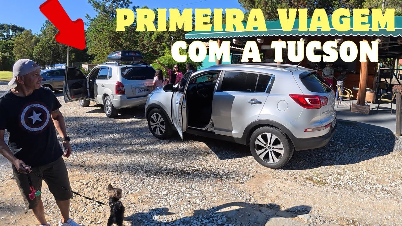PRIMEIRA VIAGEM COM A HYUNDAI TUCSON 2.0, NA SAÍDA DE CASA JÁ TEVE UM PERRENGUE