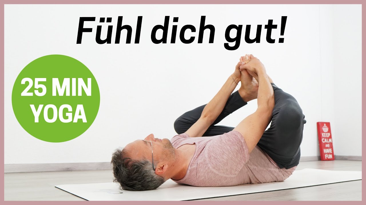 25 Minuten Yoga zum Wohlfühlen und Entspannen