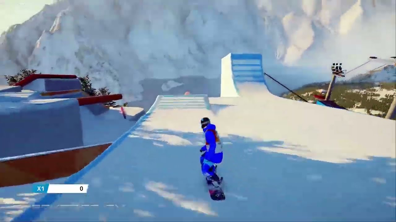 Steep Road To The Olympics - Korea - Slope Style Gameplay