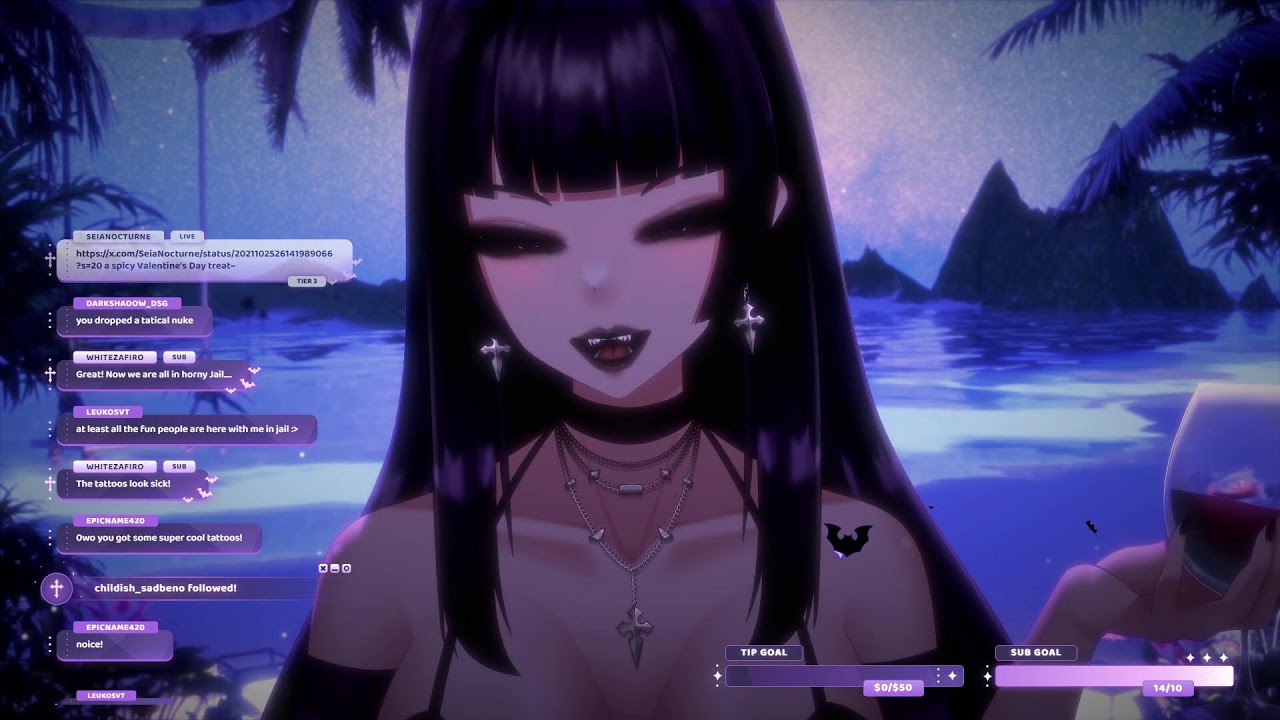 [18+ 3DIO] gentle ear cupping & tingles with yer local goth gf ♡