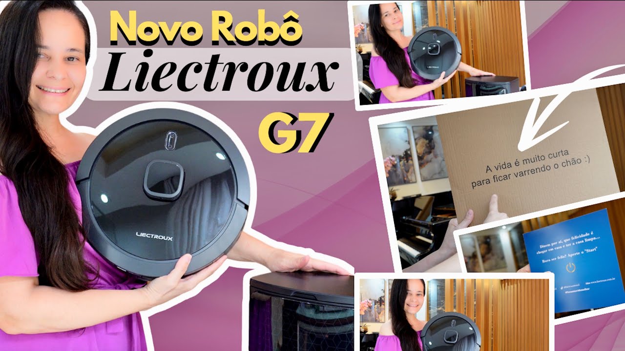 Comprei o Robô Liectroux G7 🧹✨ + Faxina na Cozinha: Será Que Ele Dá Conta?🤔🧼