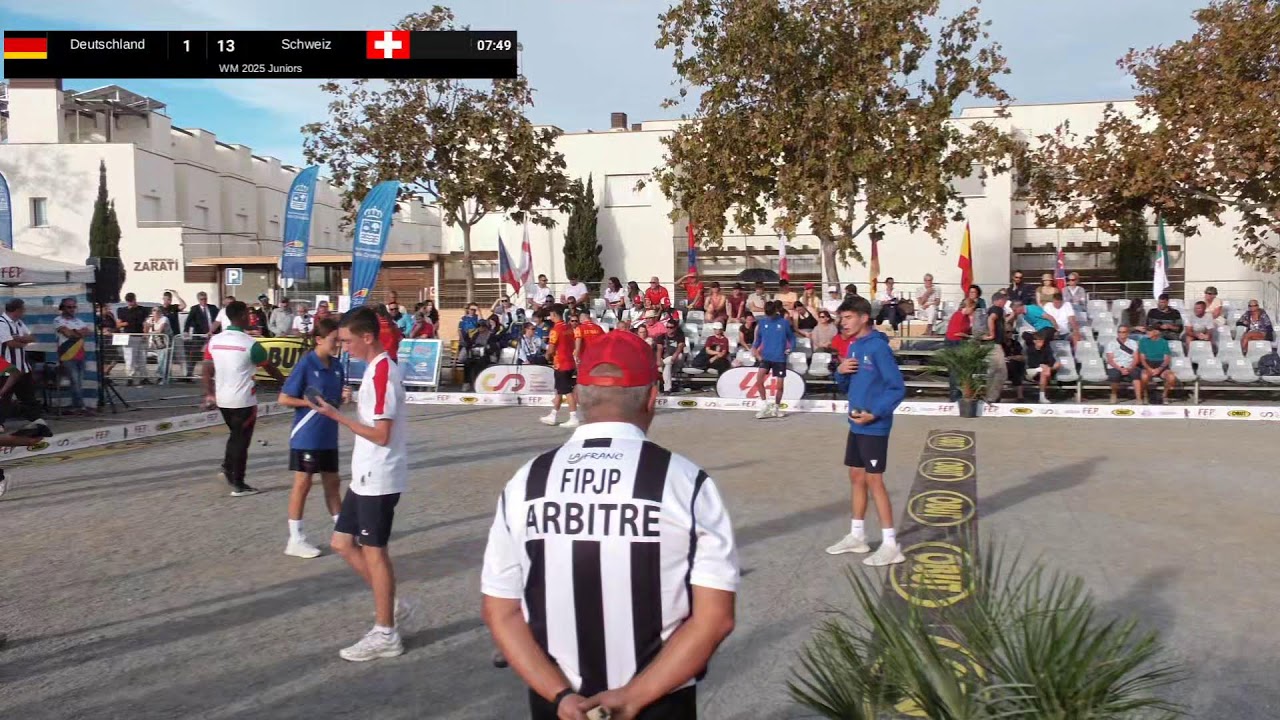 WM 2025 Jugend, Nationscup, Halbfinale, GER : SUI
