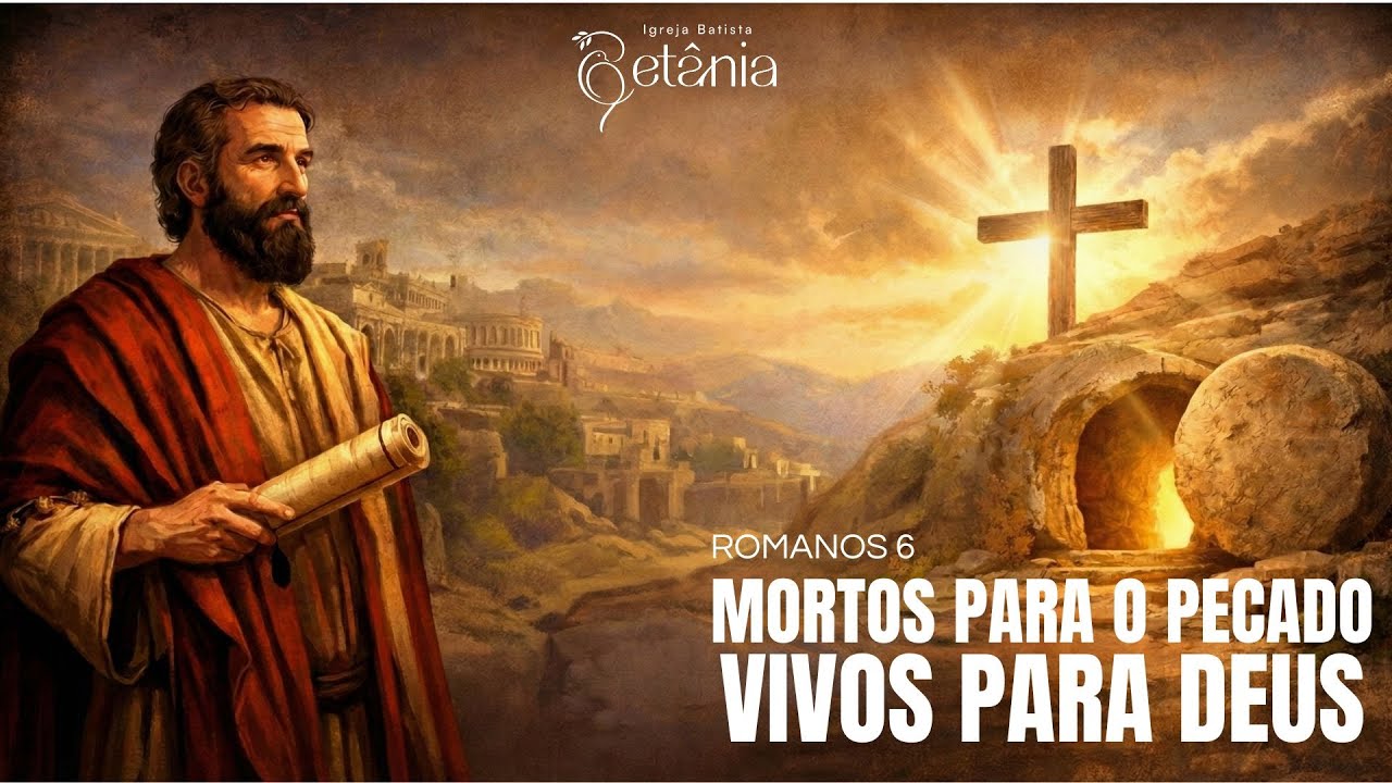 ROMANOS - Mortos para o pecado, vivos para Deus - Romanos 6 - 18.01.2026
