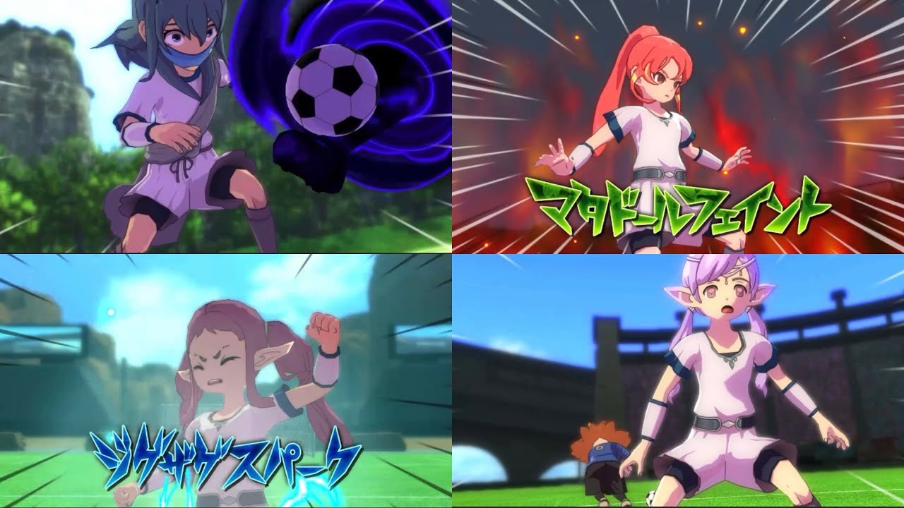 [イナイレヴィクトリーロード] Myイレブン×技受け(実質、相手選手の必殺技集)vol.2