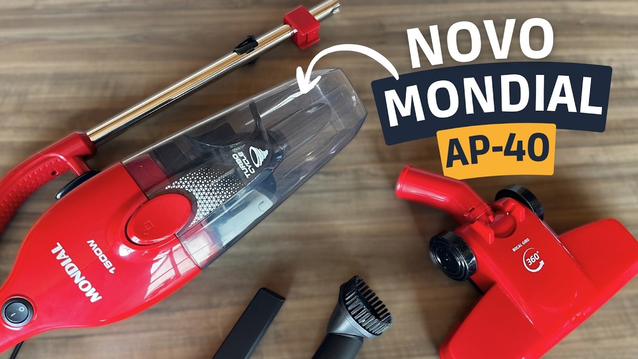 NOVO Mondial AP-40 Teste Completo desse Aspirador!