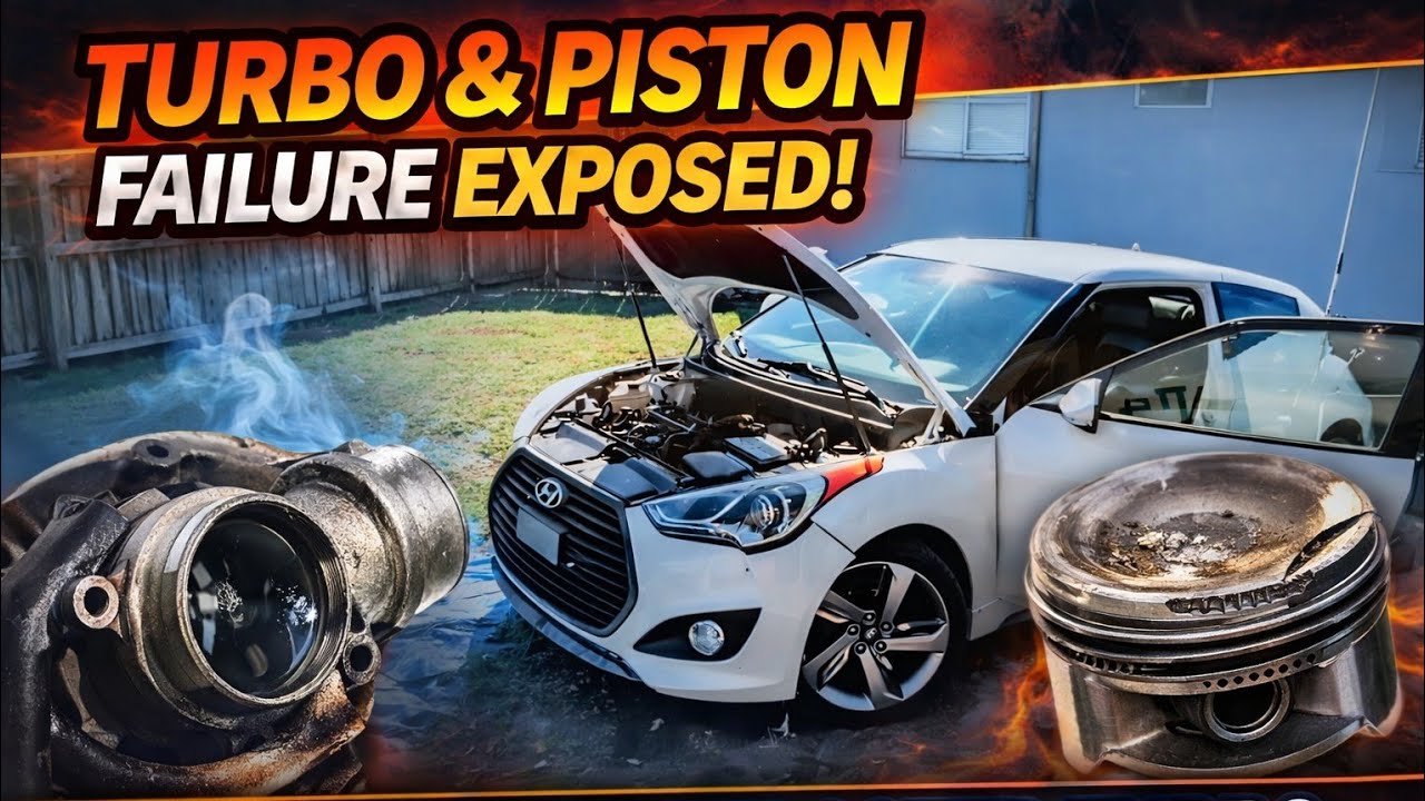 Turbo & Piston Failure EXPOSED! Inside a Damaged 2014 Veloster Turbo