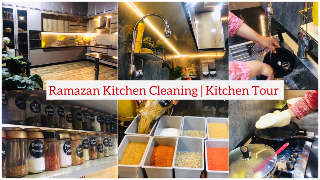 Ramadan Kitchen Cleaning Motivation | My Kitchen Tour | Ramadan Prep