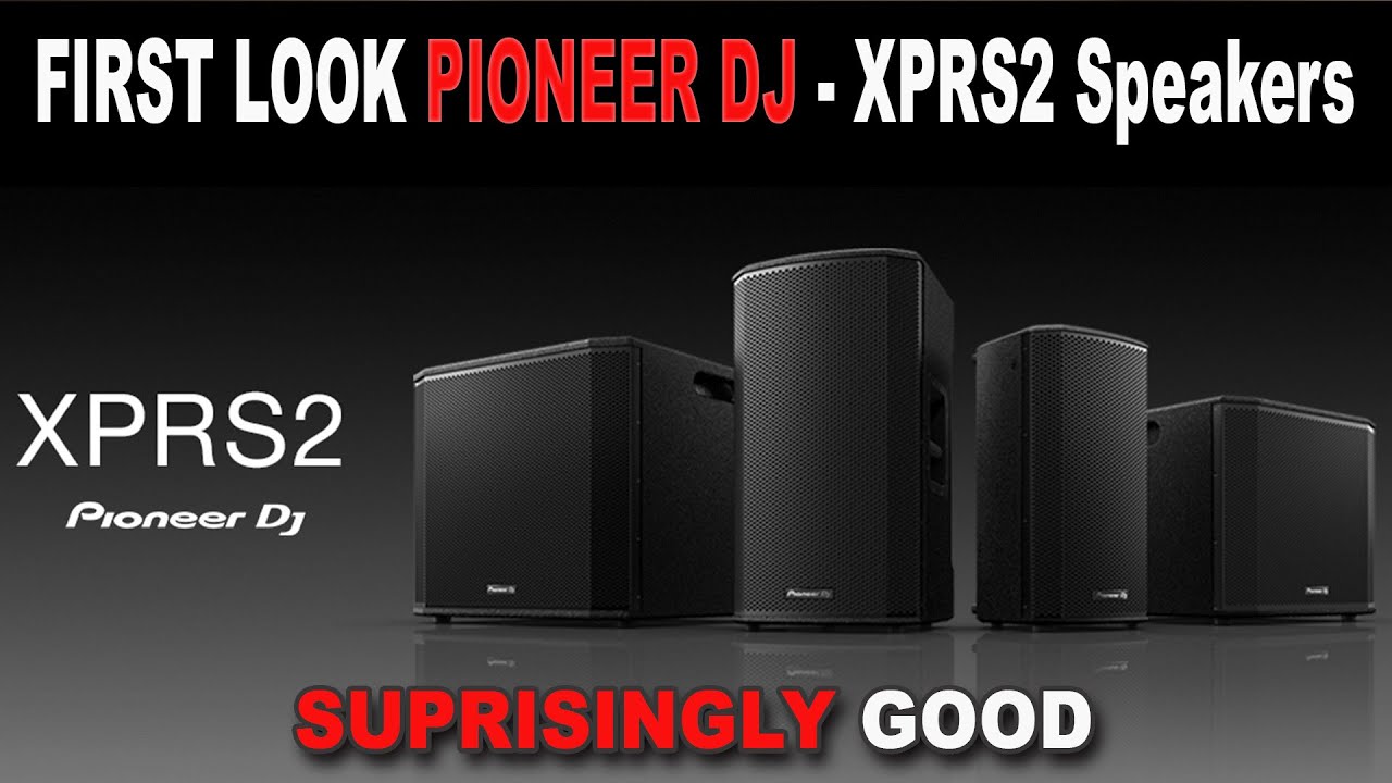 FIRST LOOK and Sound Test - Pioneer DJ XPRS2 Speakers