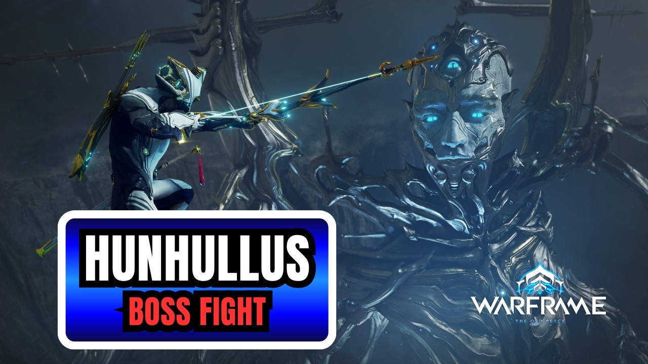 WARFRAME: THE OLD PEACE - HUNHULLUS Boss Fight | 4K