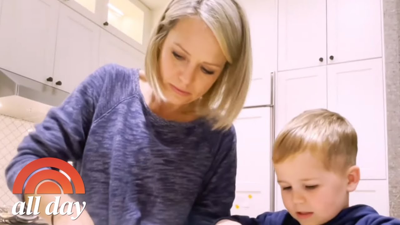 Cooking With Cal: Dylan Dreyer And Her Son Make Chicken Stuffing Rollups | TODAY All Day