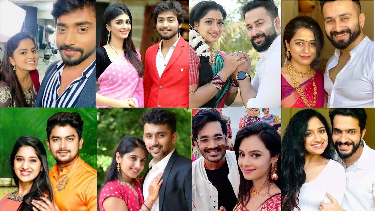 Telugu serials real pairs || Teluge serial actors reel and real life couples